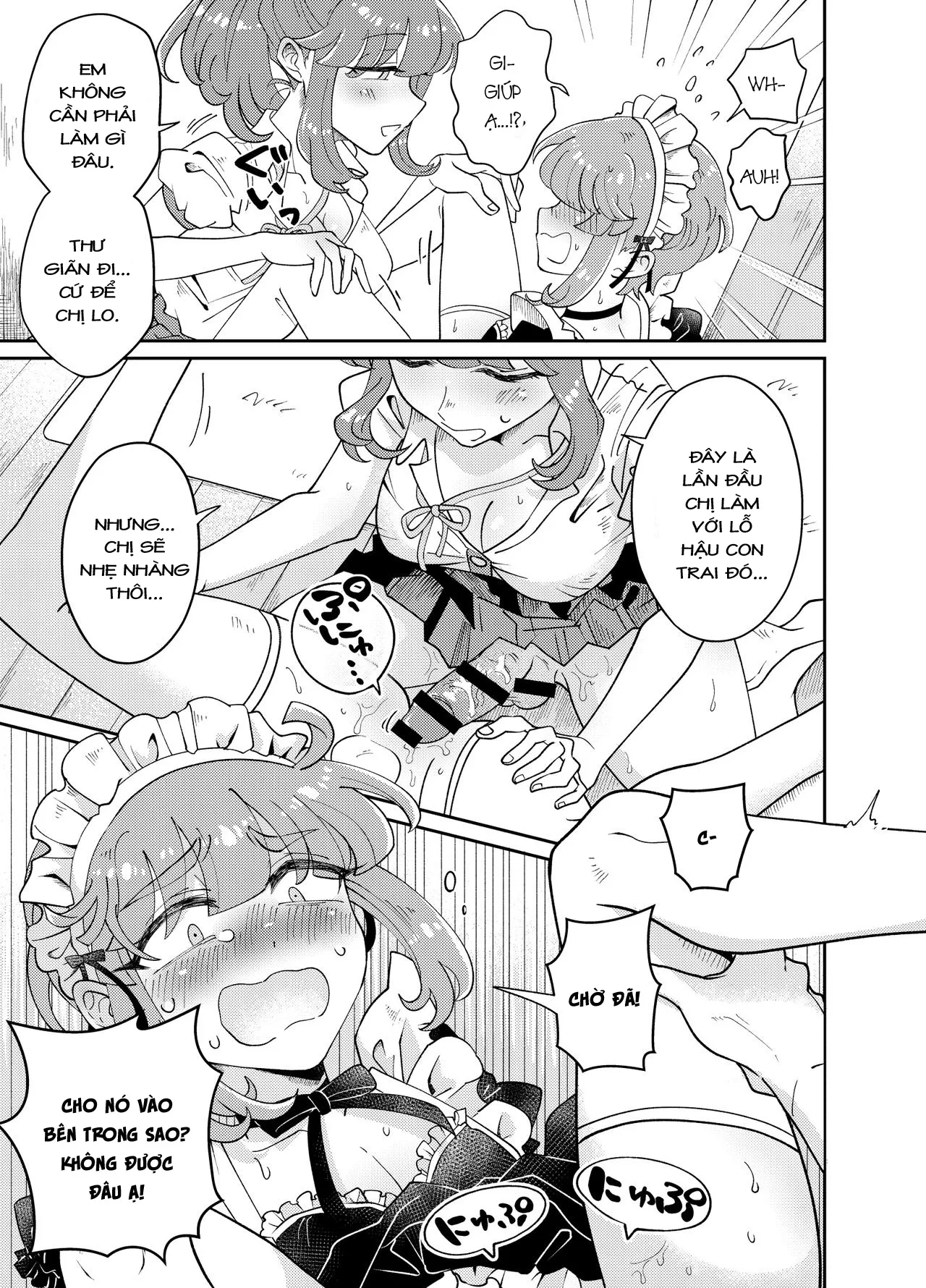 HentaiVN.net - Ảnh 24 - Uchi no Aneki wa Kyokon desu [Uchi no Aneki wa Kyokon desu | My Well-Hung Older Sister] - Oneshot