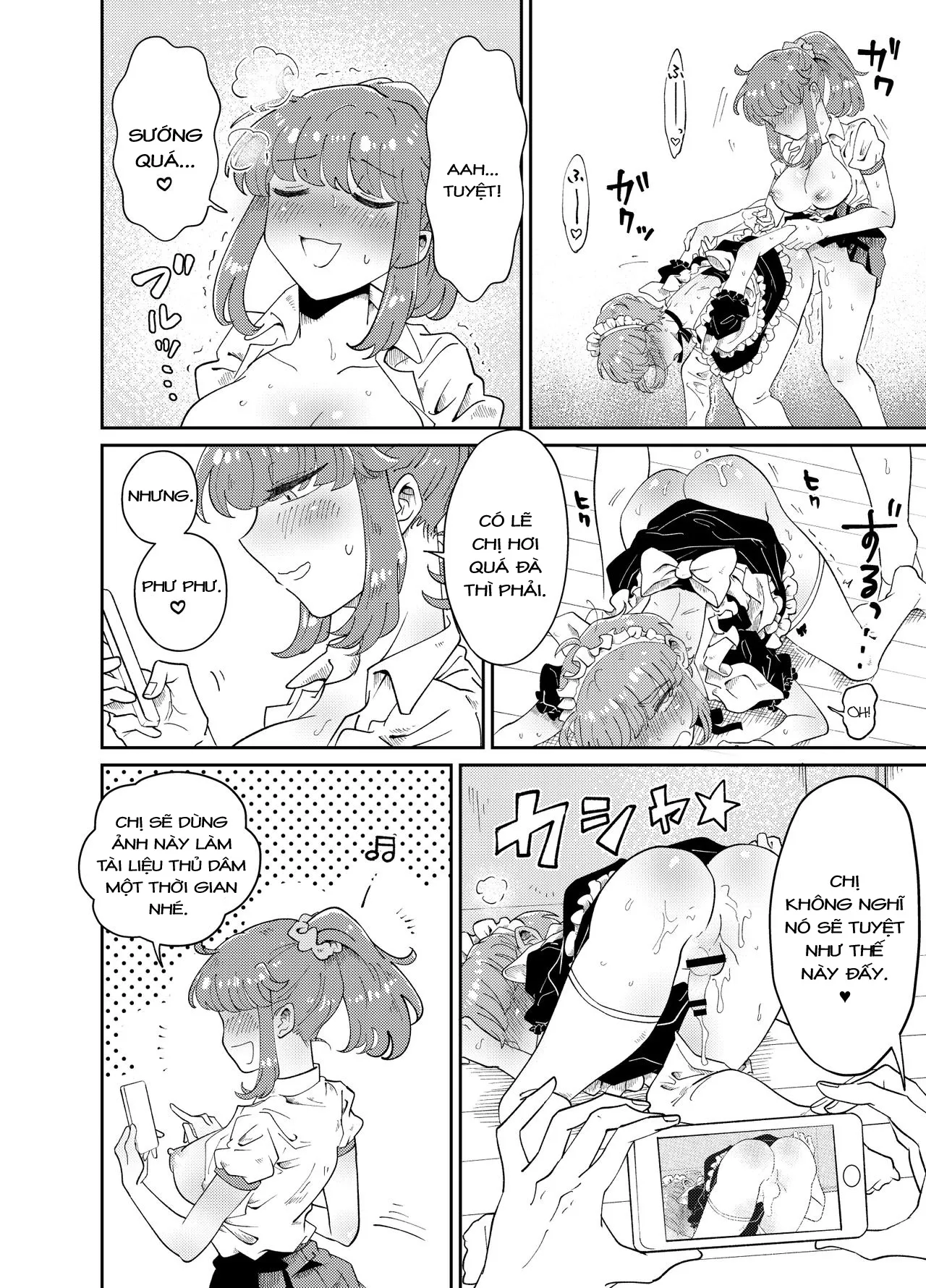 HentaiVN.net - Ảnh 45 - Uchi no Aneki wa Kyokon desu [Uchi no Aneki wa Kyokon desu | My Well-Hung Older Sister] - Oneshot
