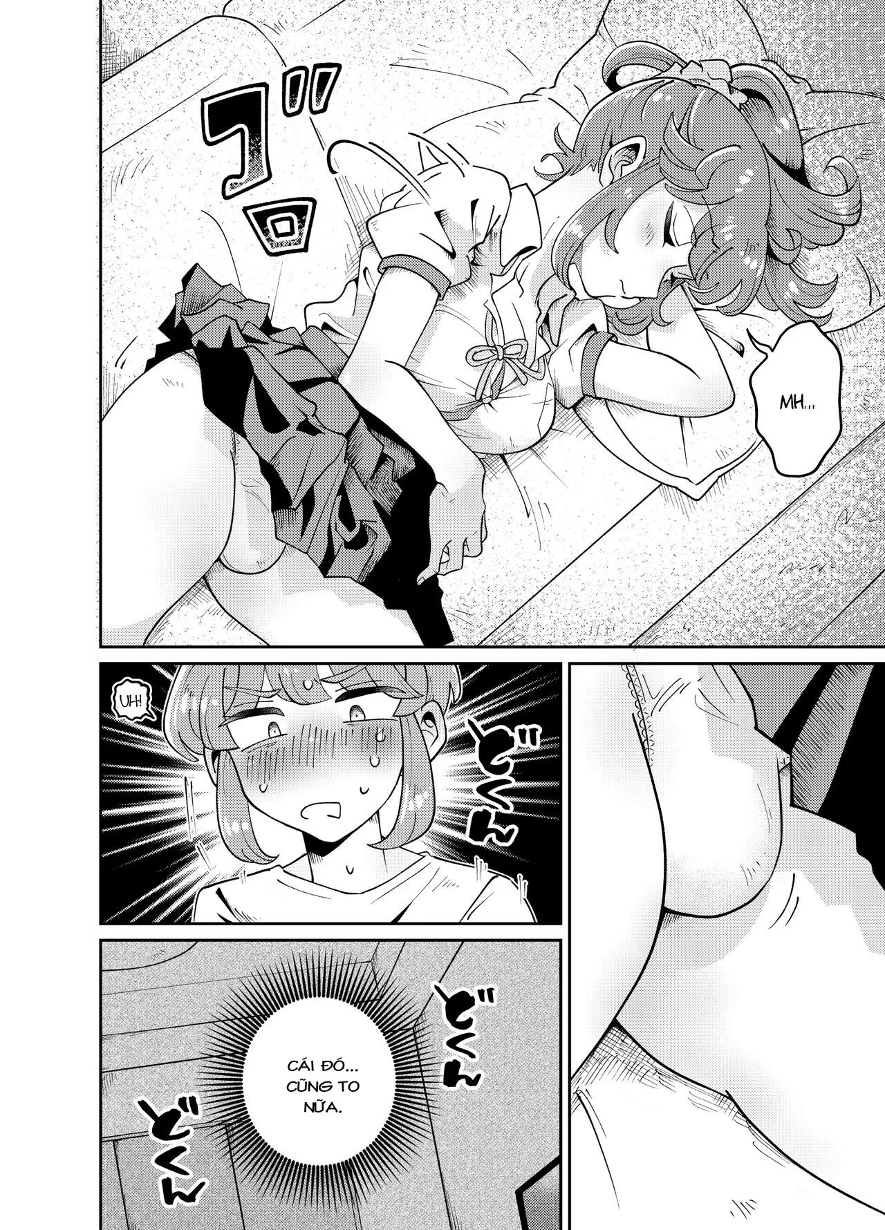 HentaiVN.net - Ảnh 11 - Uchi no Aneki wa Kyokon desu [Uchi no Aneki wa Kyokon desu | My Well-Hung Older Sister] - Oneshot