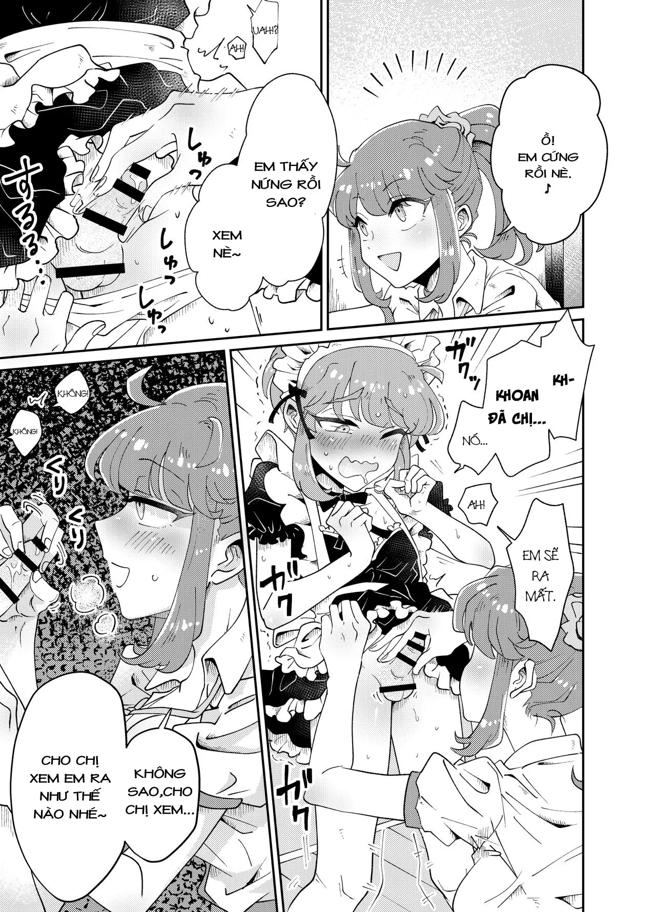 HentaiVN.net - Ảnh 18 - Uchi no Aneki wa Kyokon desu [Uchi no Aneki wa Kyokon desu | My Well-Hung Older Sister] - Oneshot