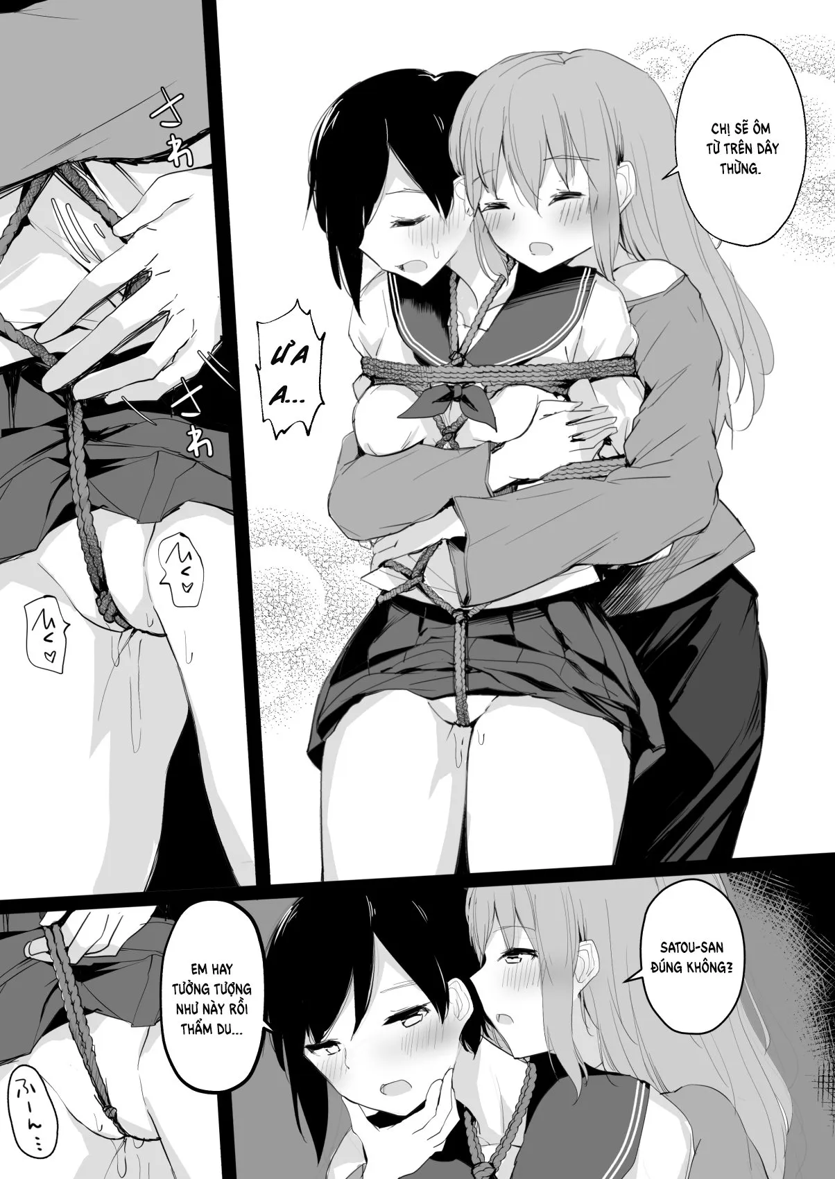 HentaiVN.net - Ảnh 16 - Do M Uraaka Joshi ga Kousoku Yuri Ecchi de Onna Doushi no Yosa o Oshiekomarechau Hon - Oneshot 1.1