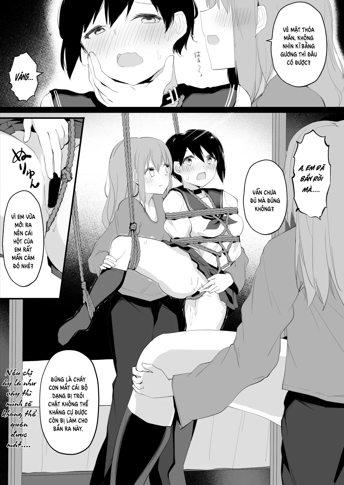 HentaiVN.net - Ảnh 27 - Do M Uraaka Joshi ga Kousoku Yuri Ecchi de Onna Doushi no Yosa o Oshiekomarechau Hon - Oneshot 1.1