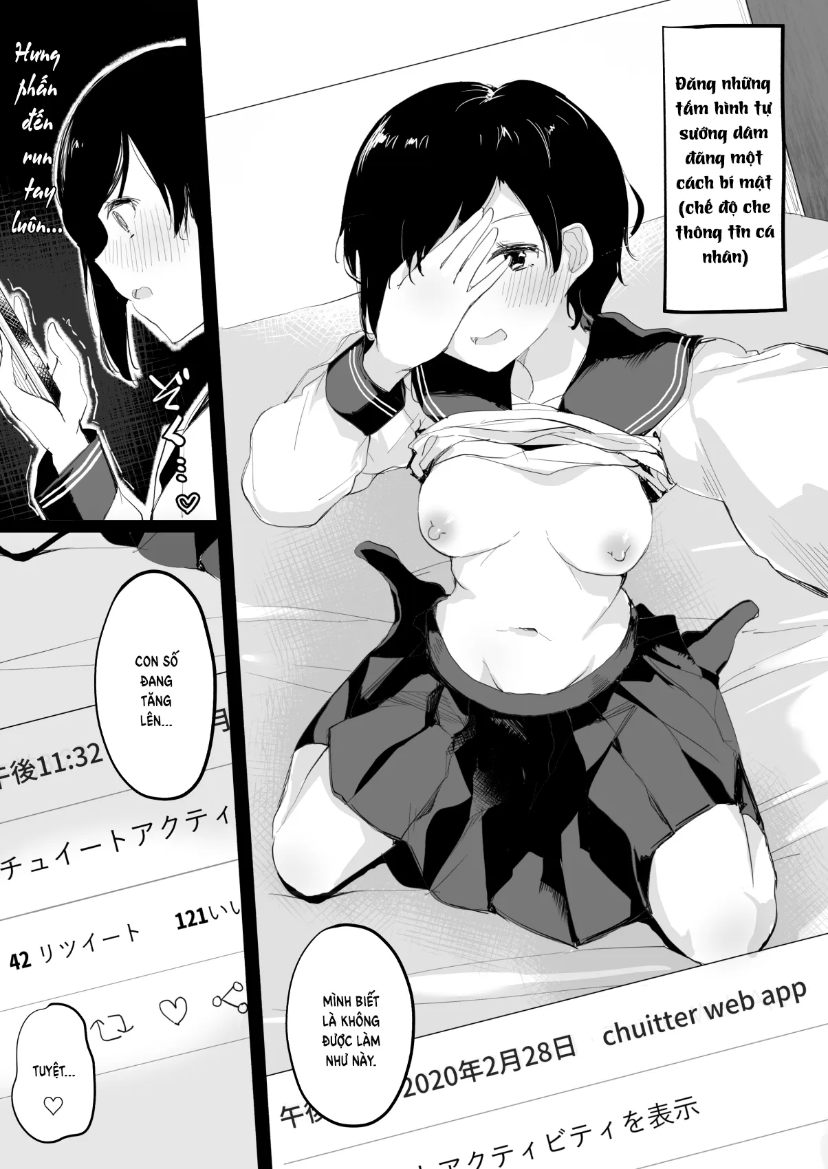 HentaiVN.net - Ảnh 5 - Do M Uraaka Joshi ga Kousoku Yuri Ecchi de Onna Doushi no Yosa o Oshiekomarechau Hon - Oneshot 1.1