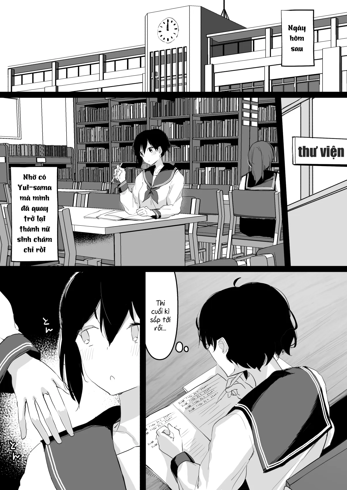 HentaiVN.net - Ảnh 15 - Do M Uraaka Joshi ga Kousoku Yuri Ecchi de Onna Doushi no Yosa o Oshiekomarechau Hon - Chap 1.2