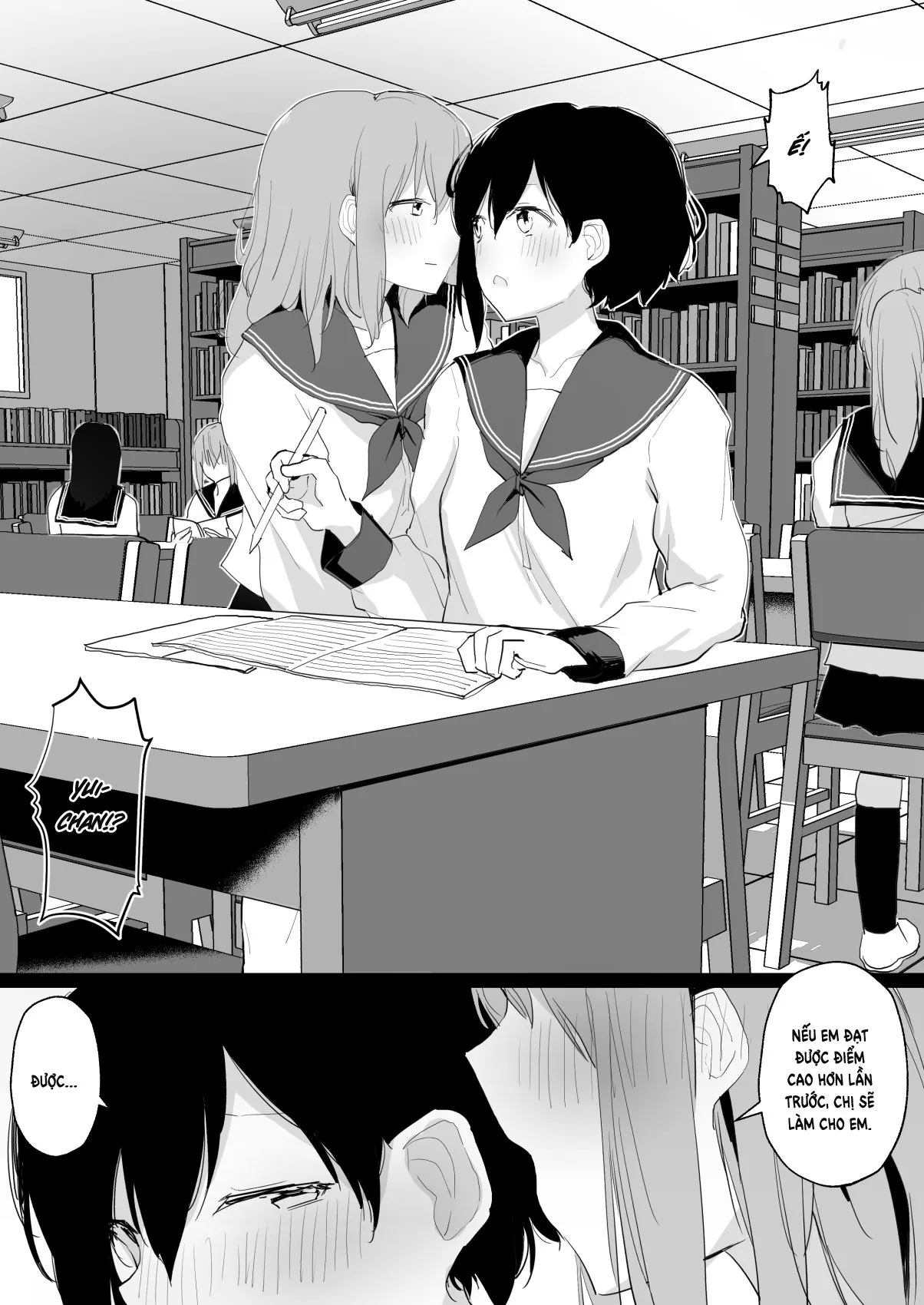 HentaiVN.net - Ảnh 16 - Do M Uraaka Joshi ga Kousoku Yuri Ecchi de Onna Doushi no Yosa o Oshiekomarechau Hon - Chap 1.2