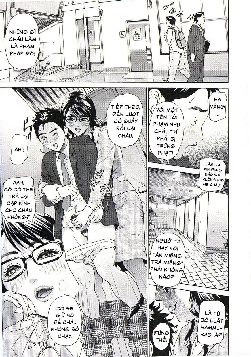 HentaiVN.net - Ảnh 9 - Teaching Train [Kyouiku Densha; Kyouiku Densha | Teaching Train] - Oneshot