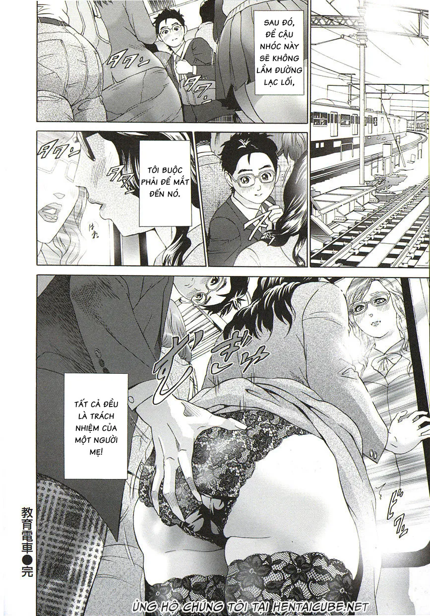 HentaiVN.net - Ảnh 20 - Teaching Train [Kyouiku Densha; Kyouiku Densha | Teaching Train] - Oneshot