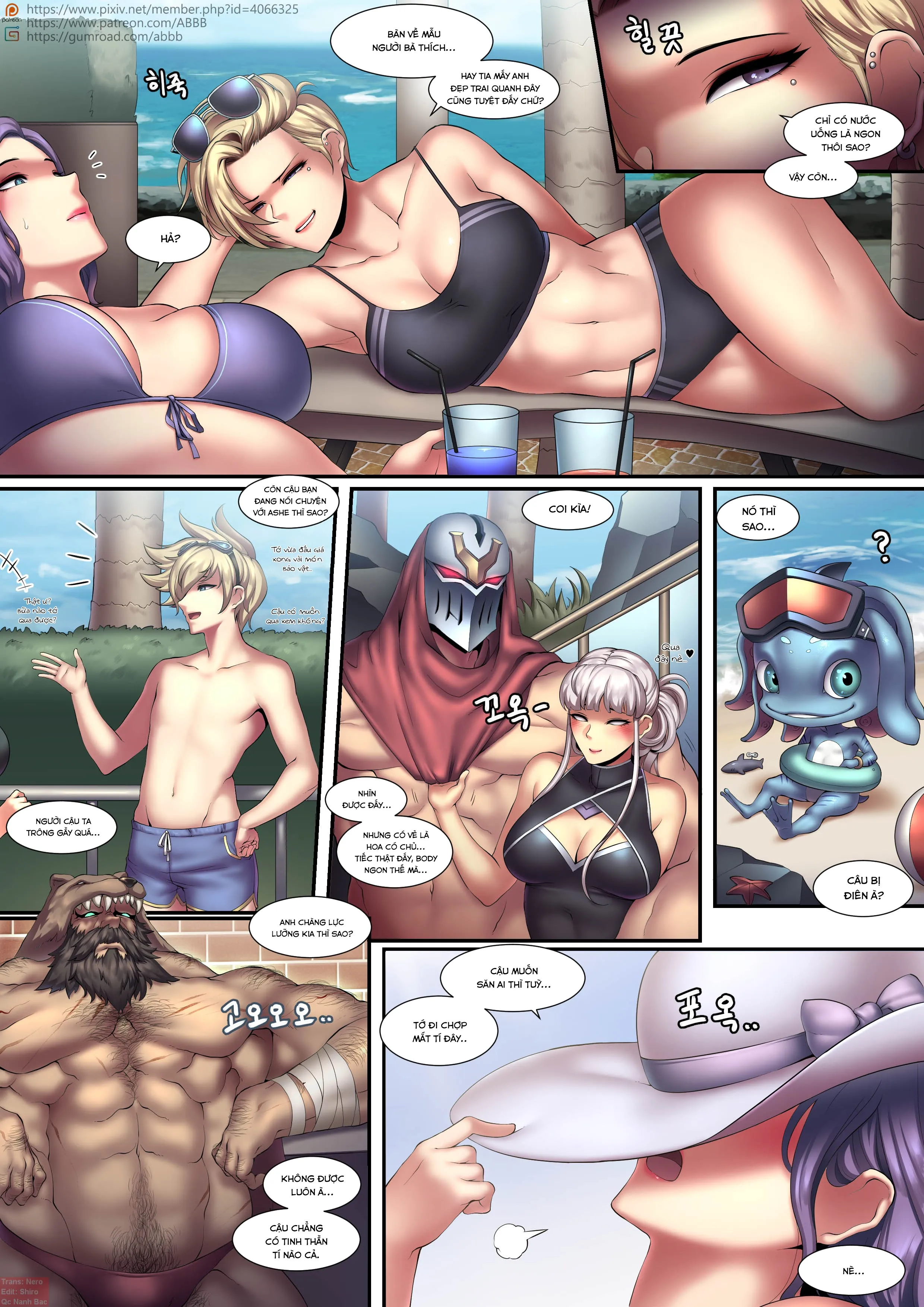 HentaiVN.net - Ảnh 3 - Pool Party Cait + Bonus - Oneshot