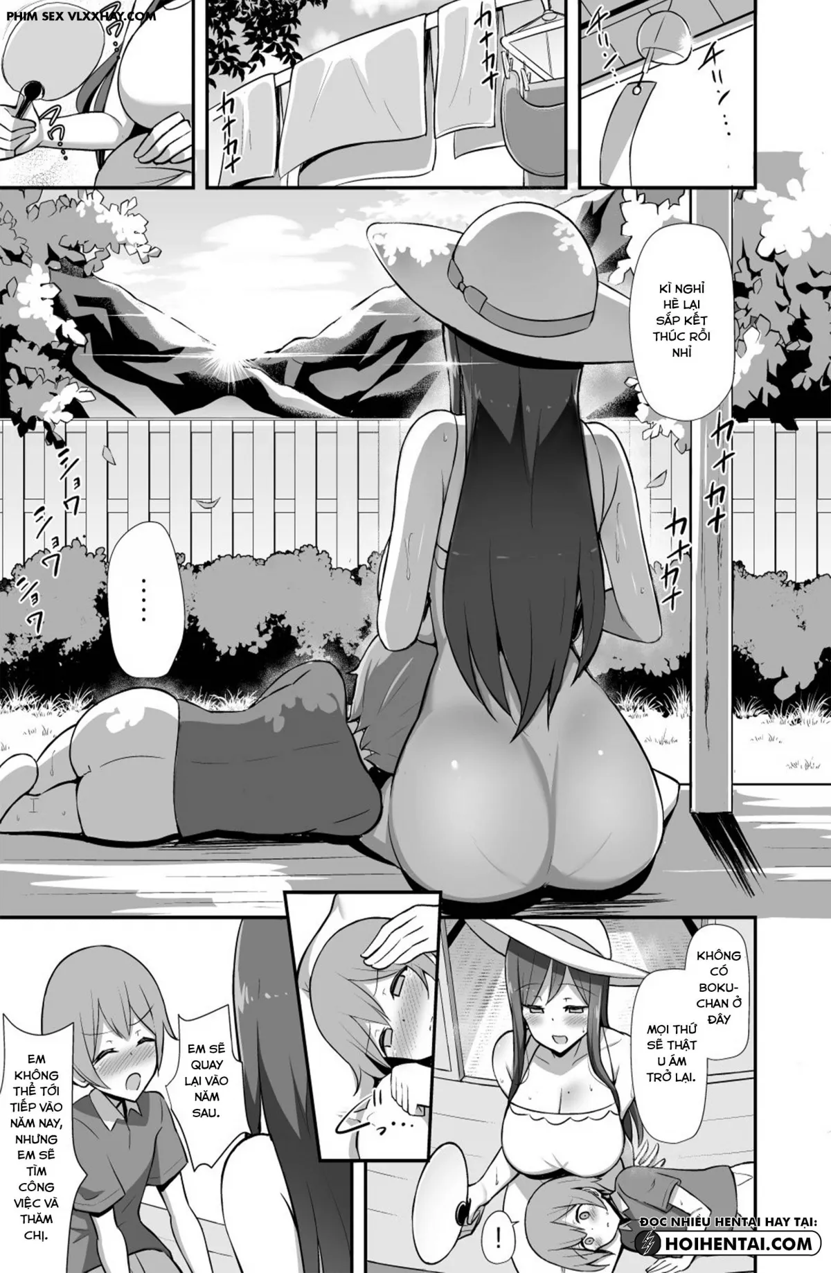 HentaiVN.net - Ảnh 32 - Shiro OnePi Onee-San To Babubabu Inaka Ecchi - Oneshot