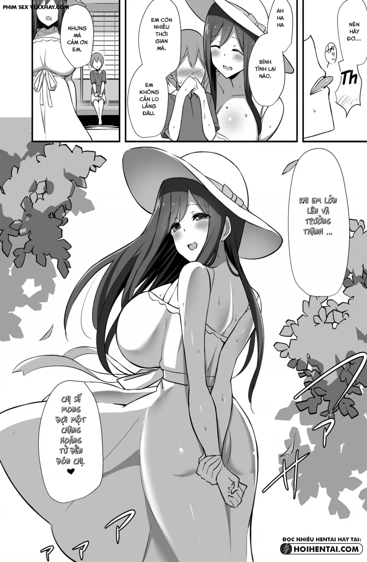 HentaiVN.net - Ảnh 33 - Shiro OnePi Onee-San To Babubabu Inaka Ecchi - Oneshot