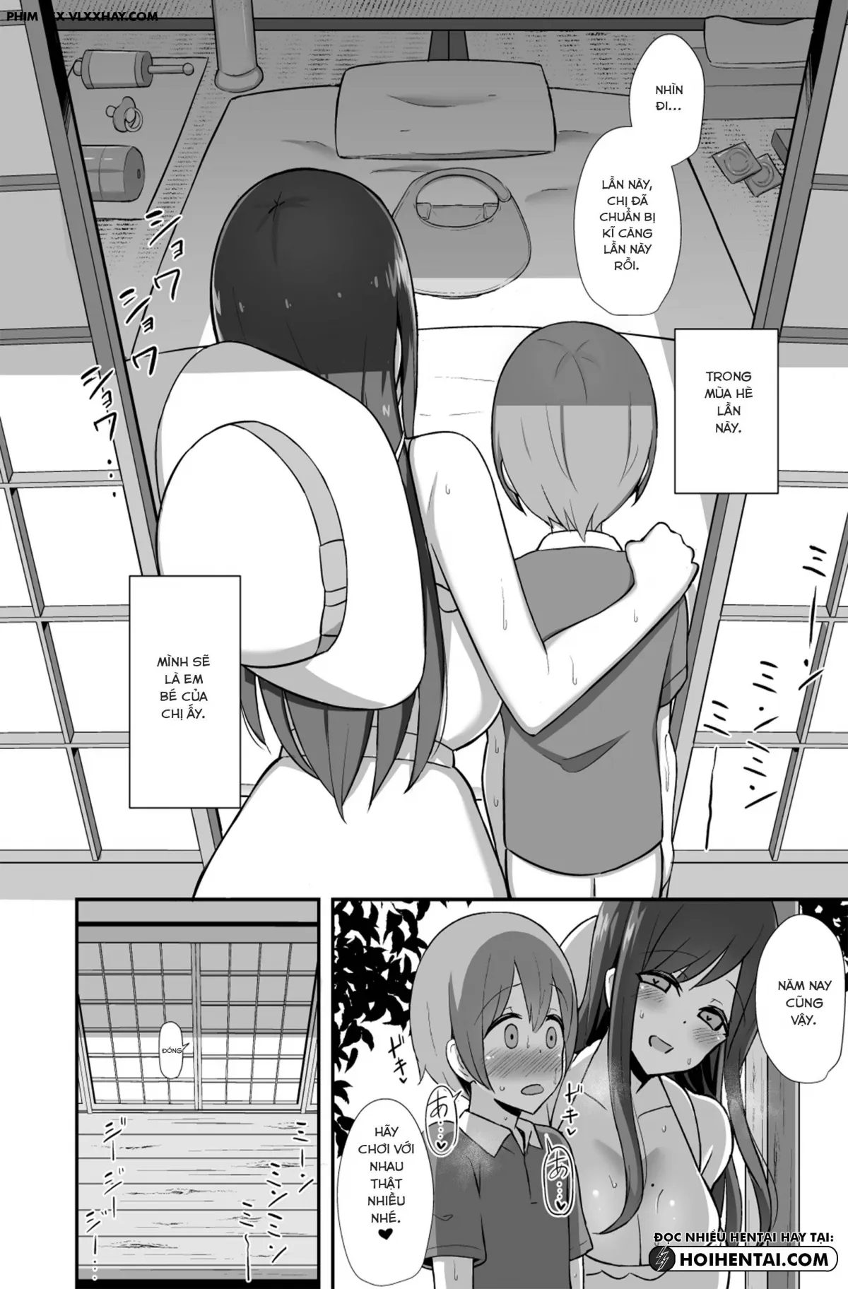 HentaiVN.net - Ảnh 5 - Shiro OnePi Onee-San To Babubabu Inaka Ecchi - Oneshot