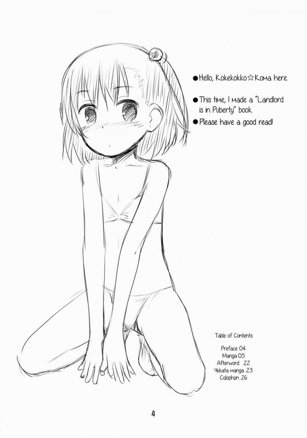 HentaiVN.net - Ảnh 3 - Ooya-san wa Dainiji Seichouki!! (Ooya-san wa Shishunki!) [Landlord Is In Her Sexual Maturity!!; 大家さんは第二次性徴期!! (大家さんは思春期!)] - Chap 1