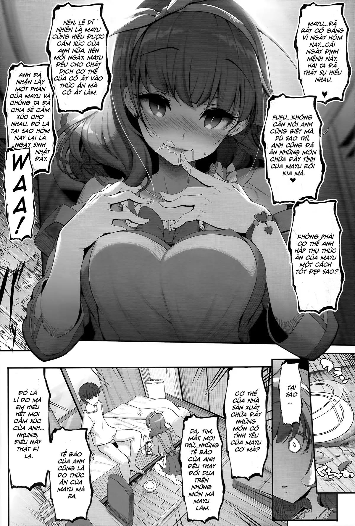 HentaiVN.net - Ảnh 12 - Gochisousama Wa Kikoenai - Oneshot