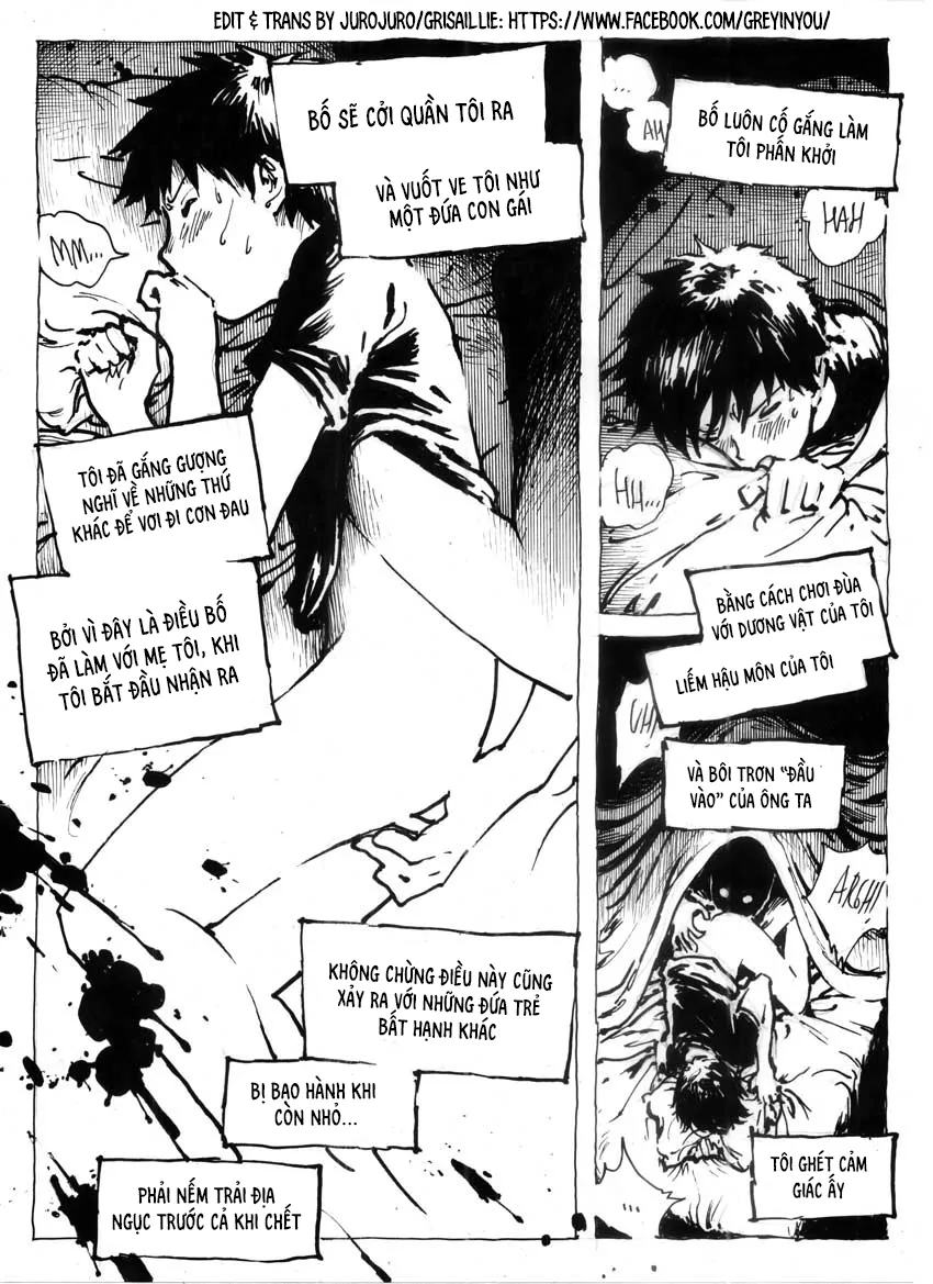 HentaiVN.net - Ảnh 3 - Bố rape con trai [Disodomi Bapak Sendiri | Sodomized By Own Dad] - Oneshot