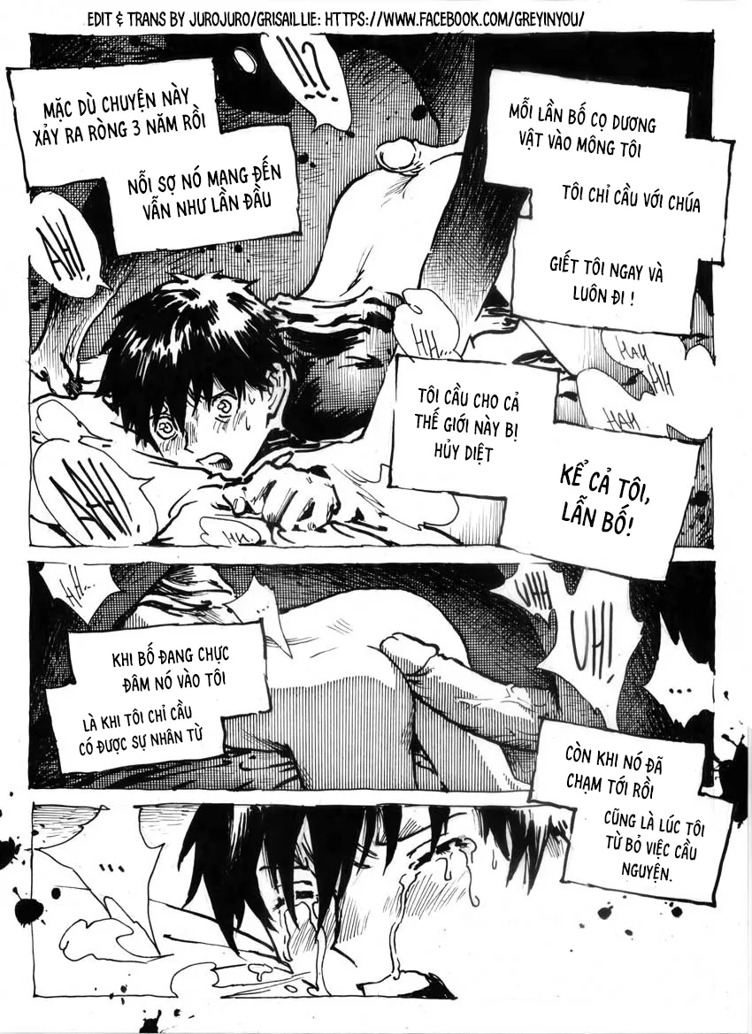 HentaiVN.net - Ảnh 4 - Bố rape con trai [Disodomi Bapak Sendiri | Sodomized By Own Dad] - Oneshot