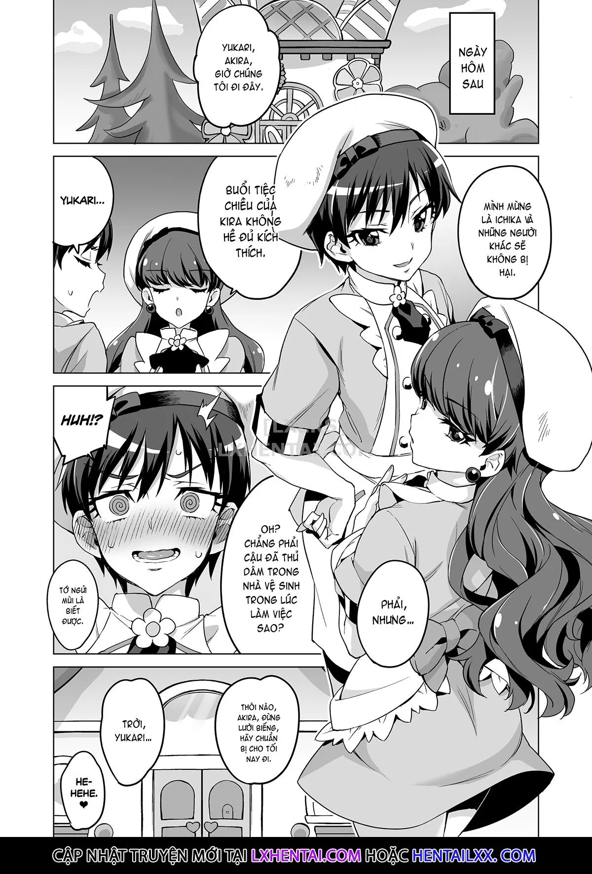 HentaiVN.net - Ảnh 44 - Smack Smack ☆ Night Hypnotism Patisserie [Pakopako Yoru no Saimin Patisserie] - Oneshot