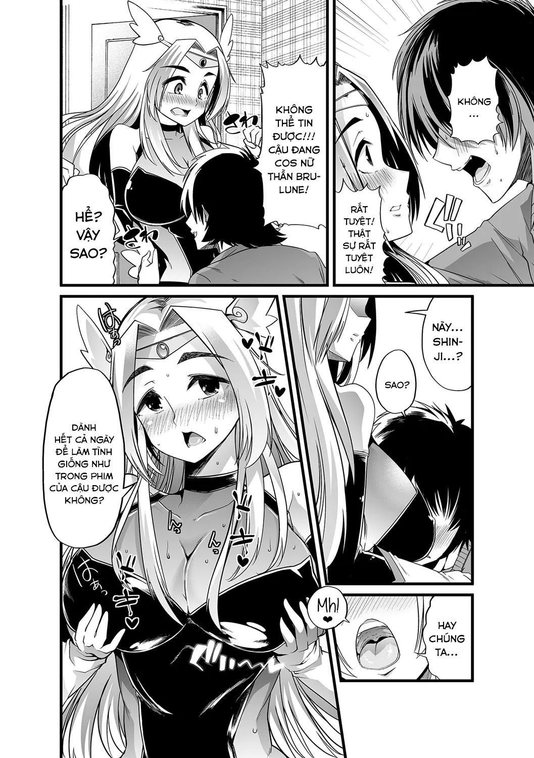 HentaiVN.net - Ảnh 9 - Boku no Sukatoro Megami-sama ~Ichijiku Megami Brulune~ [My Scat Goddess ~Fig Goddess Brulune~ ; 僕のすかとろ女神様~イチジク女神ブリュリューヌ~] - Oneshot