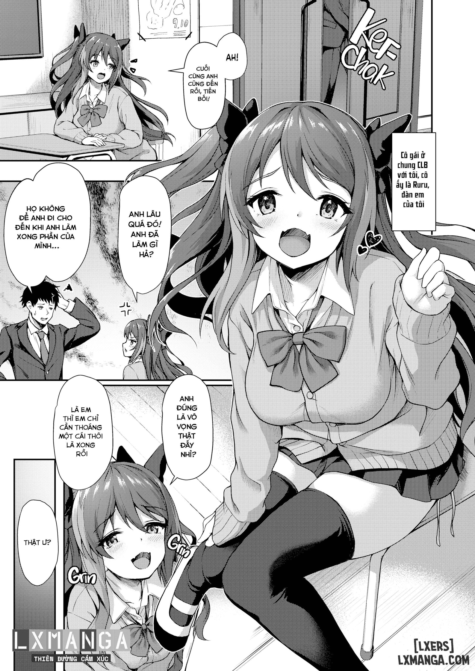 HentaiVN.net - Ảnh 4 - My Clubmate's a Little Devil 2 - Chapter