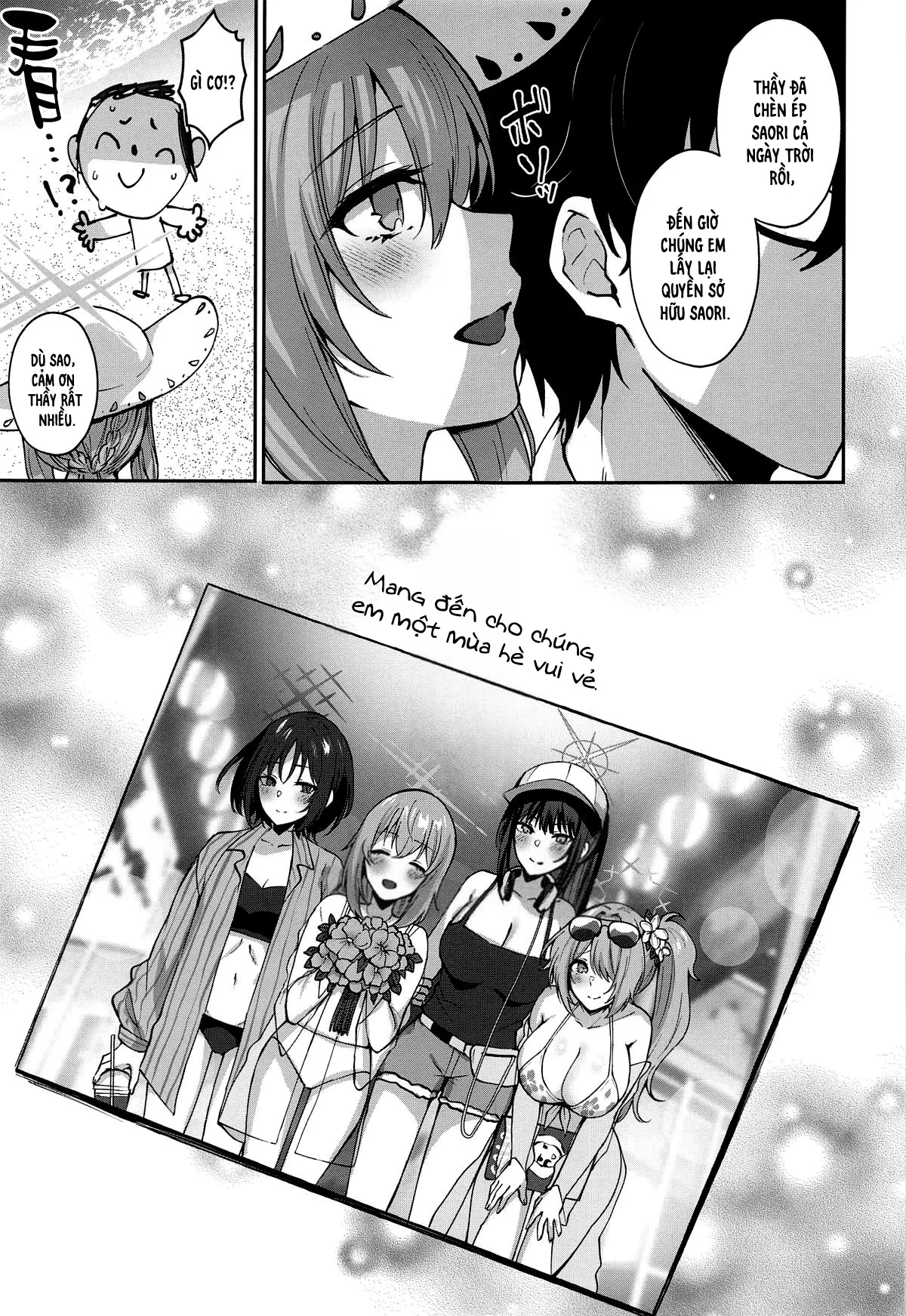 HentaiVN.net - Ảnh 22 - Saori Summer (Blue Archive) - Oneshot