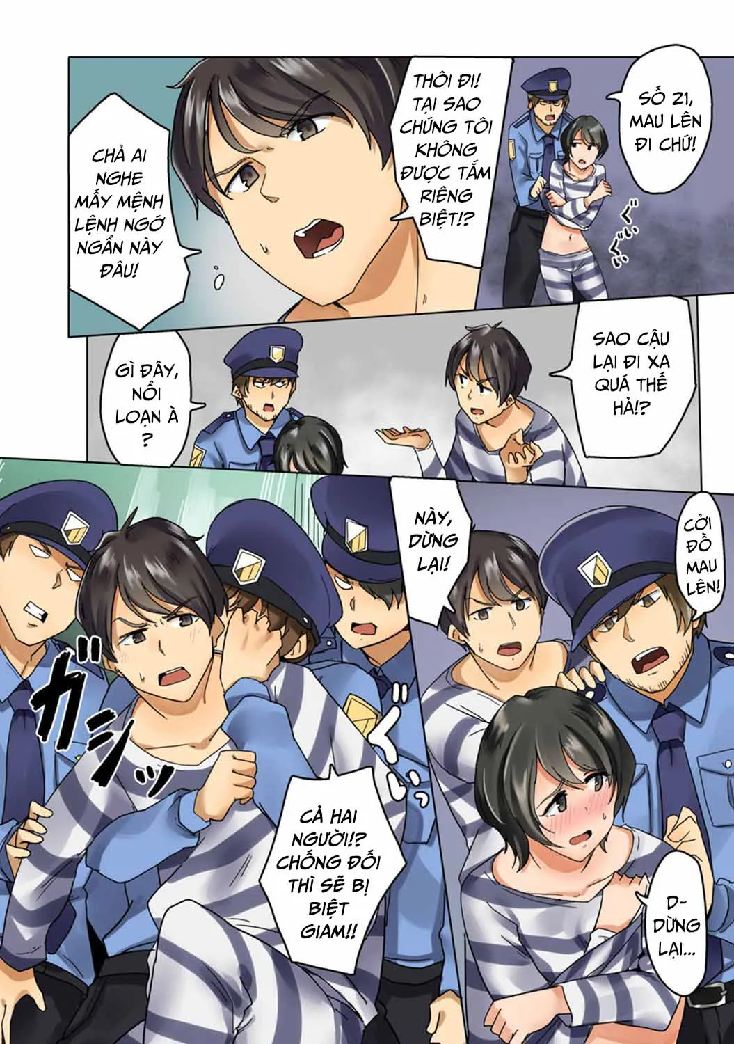 HentaiVN.net - Ảnh 9 - Kangoku Zemi Kanshu ni Zettai Fukujuu o Shiirarete [監獄ゼミ 看守に絶対服従を強いられて...] - Chap 1