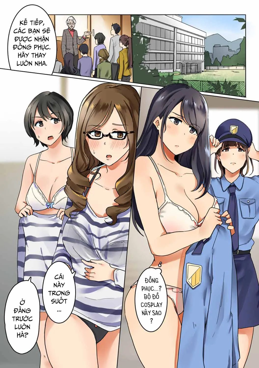HentaiVN.net - Ảnh 3 - Kangoku Zemi Kanshu ni Zettai Fukujuu o Shiirarete [監獄ゼミ 看守に絶対服従を強いられて...] - Chap 1