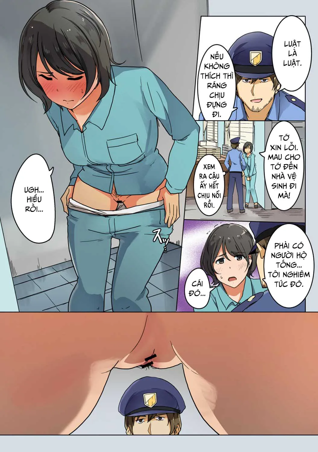 HentaiVN.net - Ảnh 21 - Kangoku Zemi Kanshu ni Zettai Fukujuu o Shiirarete [監獄ゼミ 看守に絶対服従を強いられて...] - Chap 2