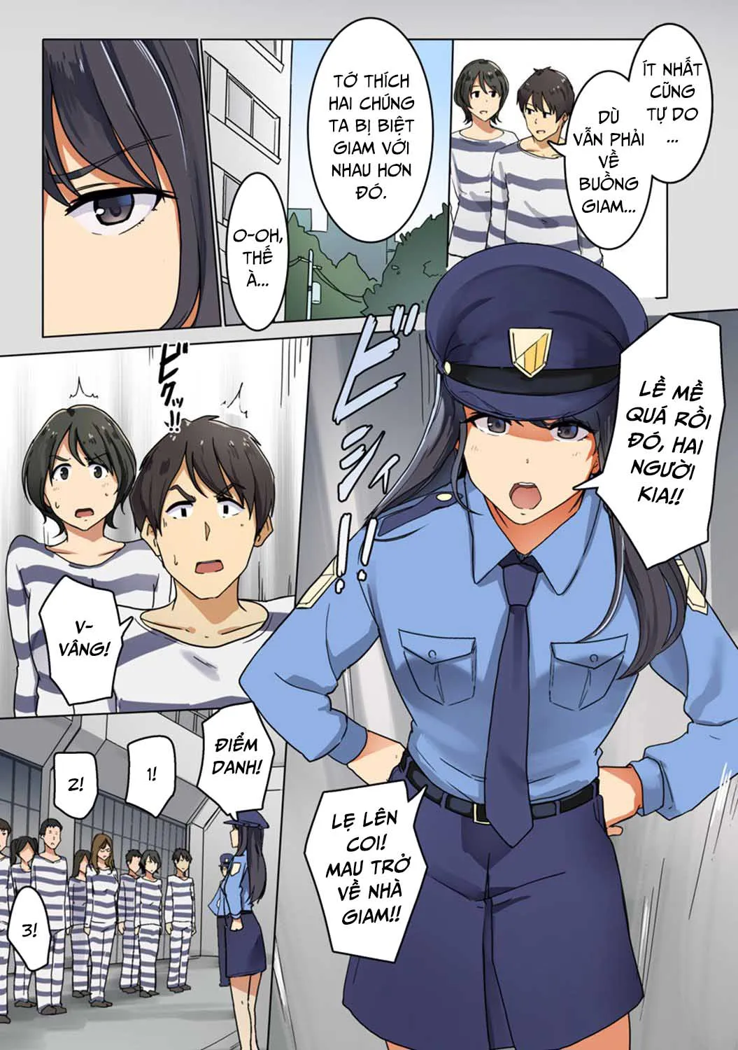 HentaiVN.net - Ảnh 3 - Kangoku Zemi Kanshu ni Zettai Fukujuu o Shiirarete [監獄ゼミ 看守に絶対服従を強いられて...] - Chap 2