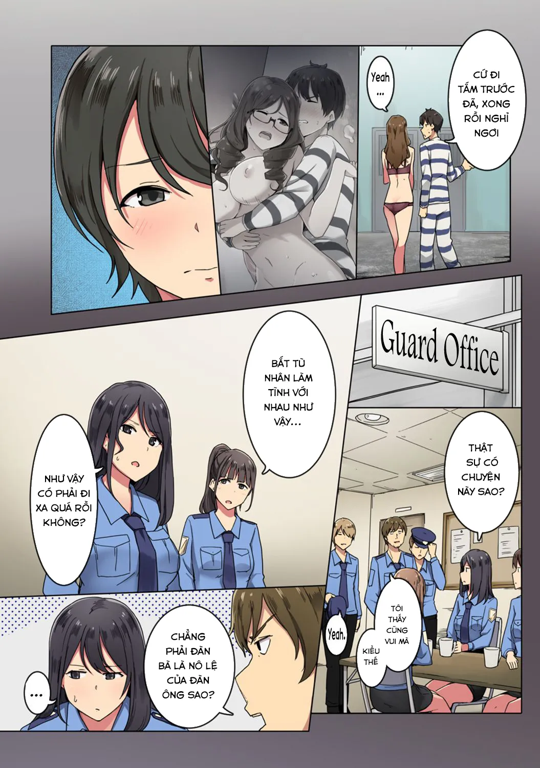 HentaiVN.net - Ảnh 21 - Kangoku Zemi Kanshu ni Zettai Fukujuu o Shiirarete [監獄ゼミ 看守に絶対服従を強いられて...] - Chap 3