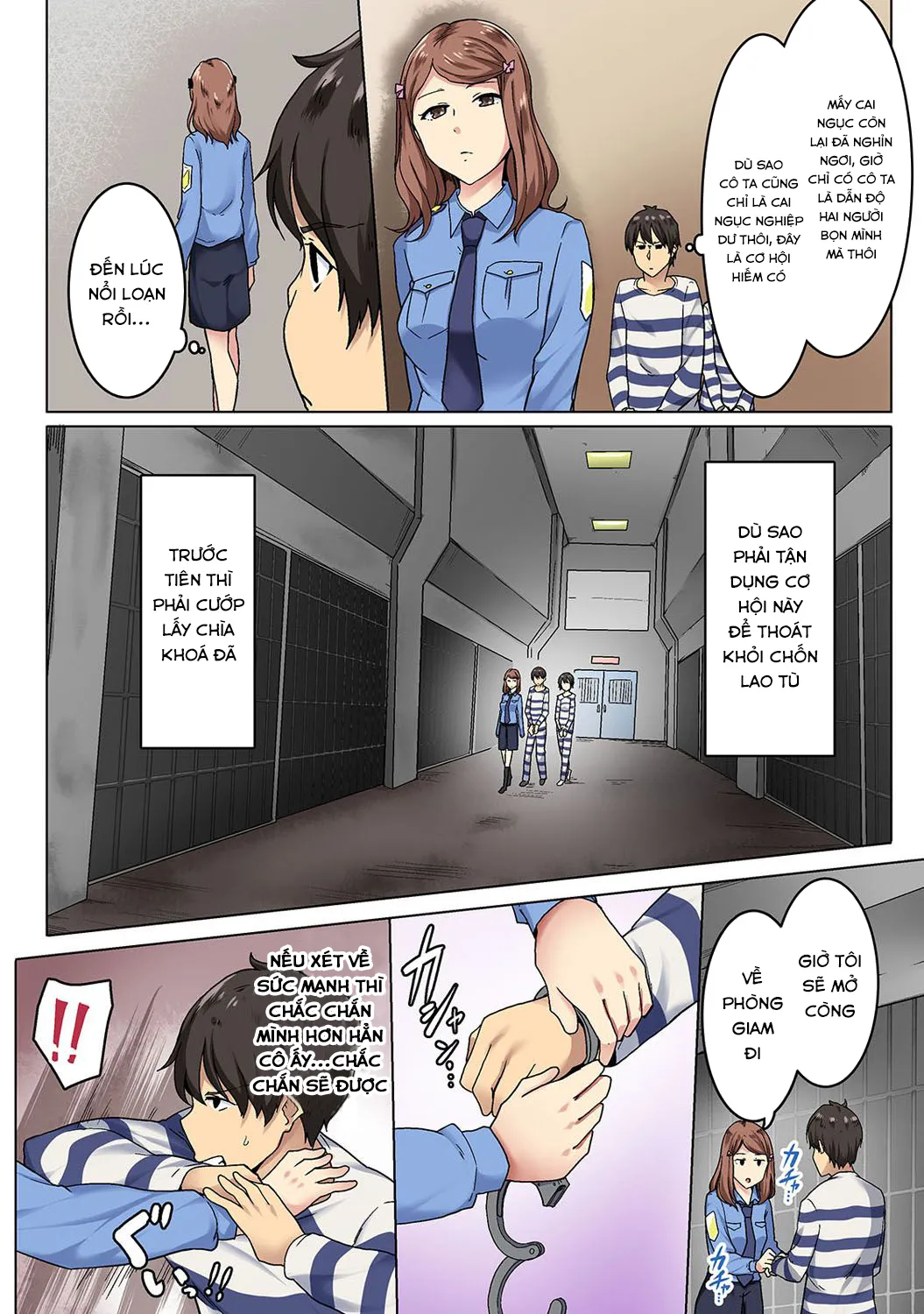 HentaiVN.net - Ảnh 11 - Kangoku Zemi Kanshu ni Zettai Fukujuu o Shiirarete [監獄ゼミ 看守に絶対服従を強いられて...] - Chap 5