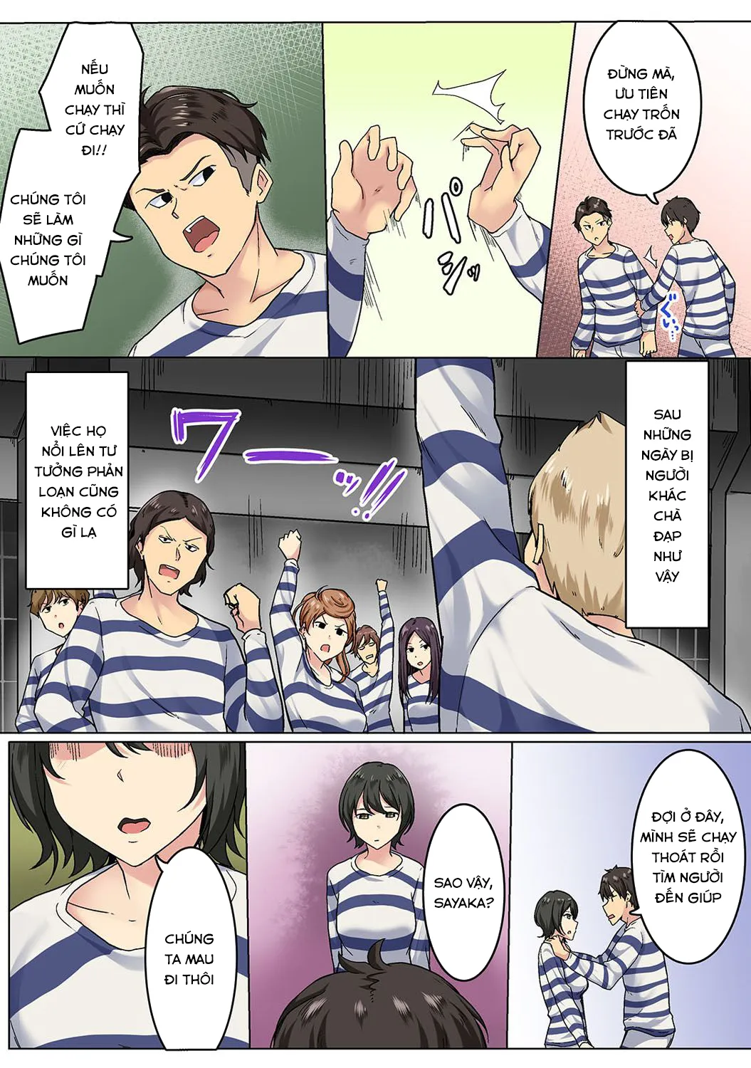 HentaiVN.net - Ảnh 14 - Kangoku Zemi Kanshu ni Zettai Fukujuu o Shiirarete [監獄ゼミ 看守に絶対服従を強いられて...] - Chap 5
