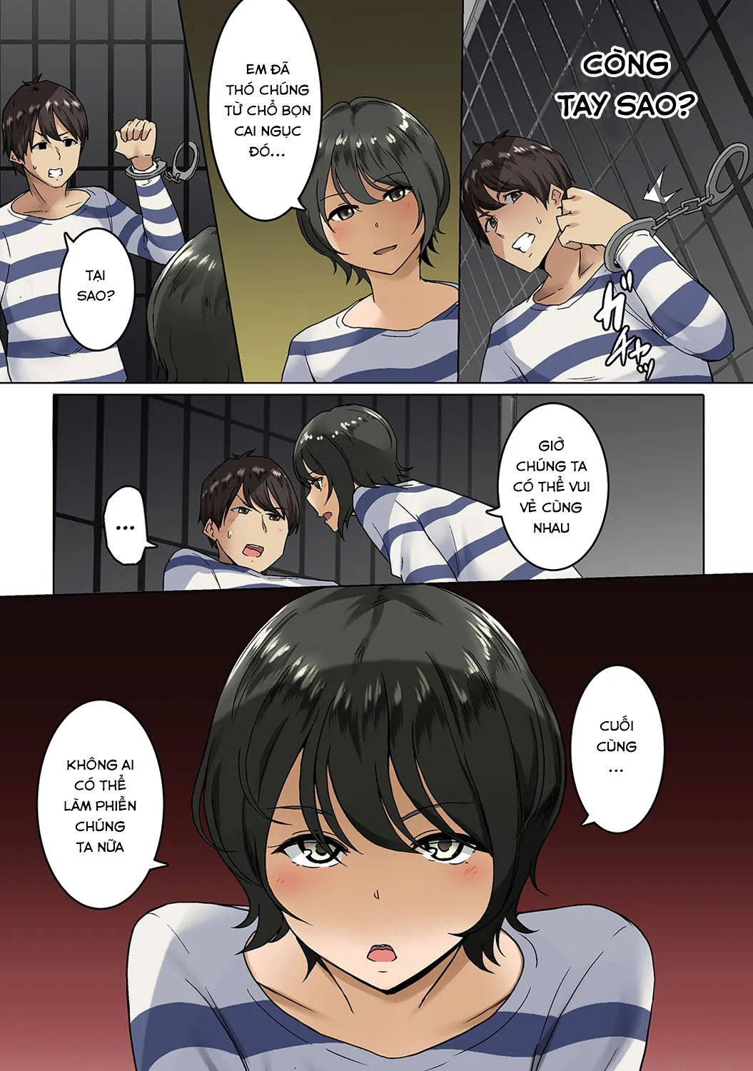 HentaiVN.net - Ảnh 10 - Kangoku Zemi Kanshu ni Zettai Fukujuu o Shiirarete [監獄ゼミ 看守に絶対服従を強いられて...] - Chap 6