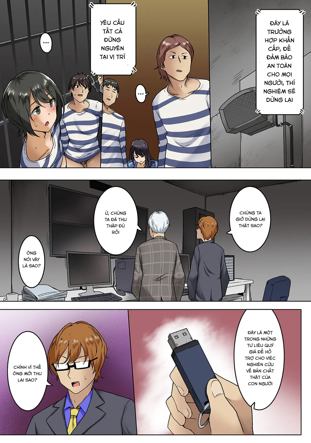 HentaiVN.net - Ảnh 19 - Kangoku Zemi Kanshu ni Zettai Fukujuu o Shiirarete [監獄ゼミ 看守に絶対服従を強いられて...] - Chap 6