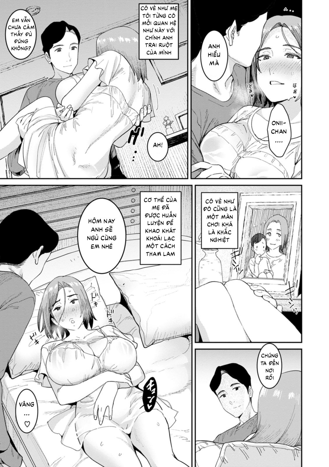 HentaiVN.net - Ảnh 13 - Rakujitsu no Haha - Ch.1