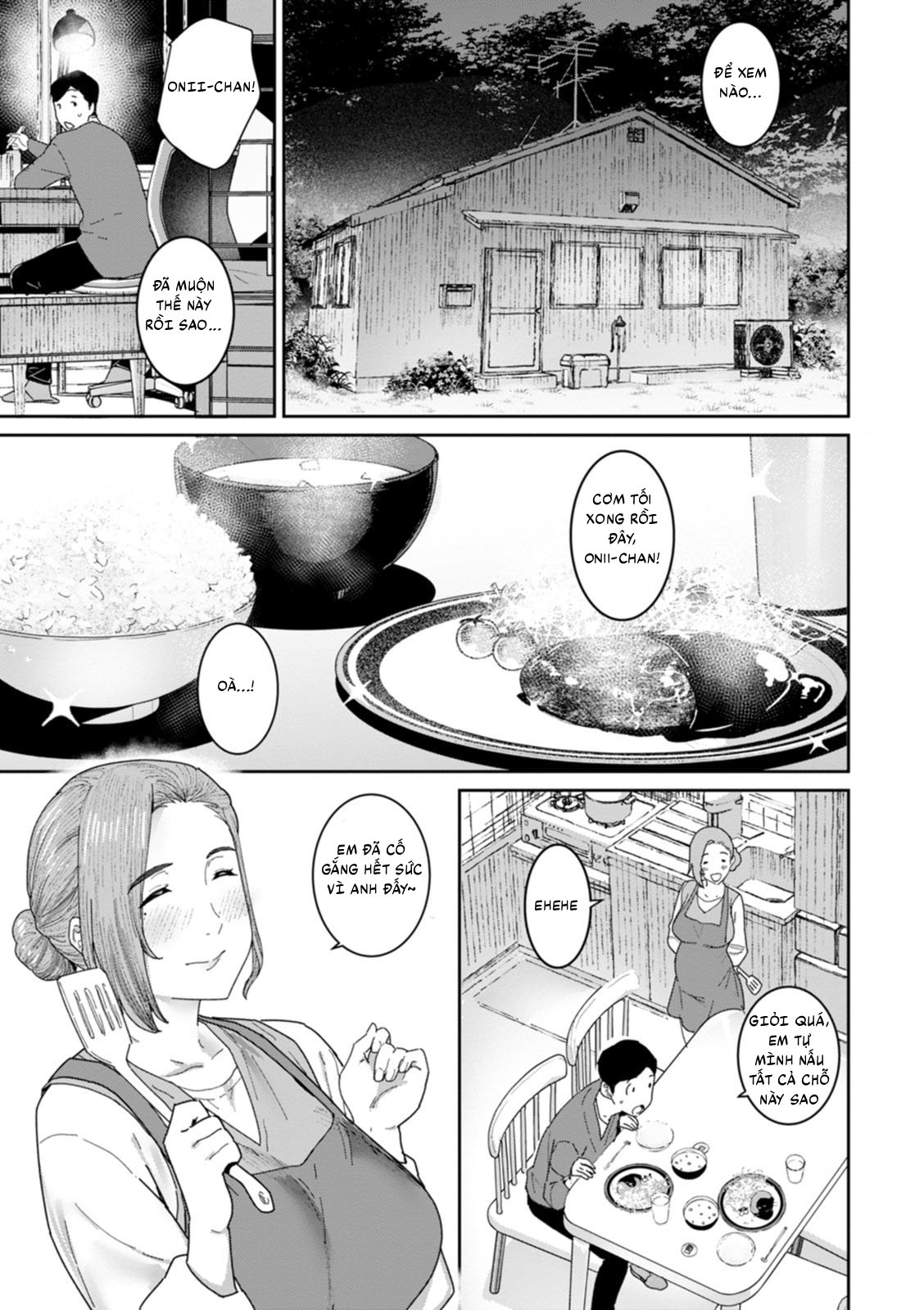 HentaiVN.net - Ảnh 4 - Rakujitsu no Haha - Ch. 5