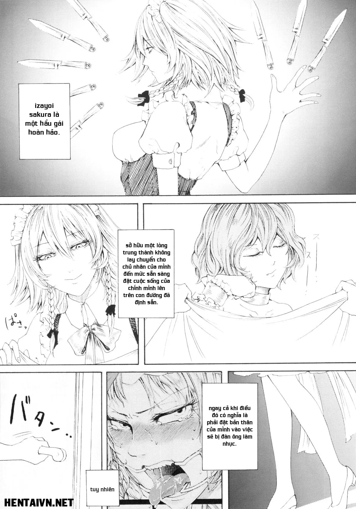 HentaiVN.net - Ảnh 3 - Sakuya Yokubou Gyakuten (Touhou Project) [咲夜欲棒逆転 (東方Project)] - Oneshot