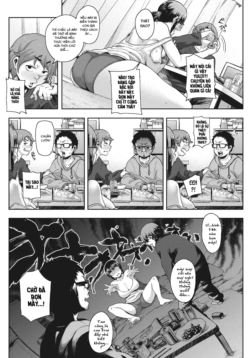 HentaiVN.net - Ảnh 6 - Kawa No Ji De Tomo Ni Hatenu - Oneshot