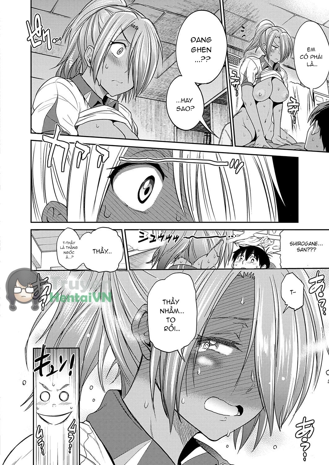 HentaiVN.net - Ảnh 33 - Jyoshi Luck! ~2 Years Later~ Shirogane-san no Shasei Kanri Nisshi - Oneshot