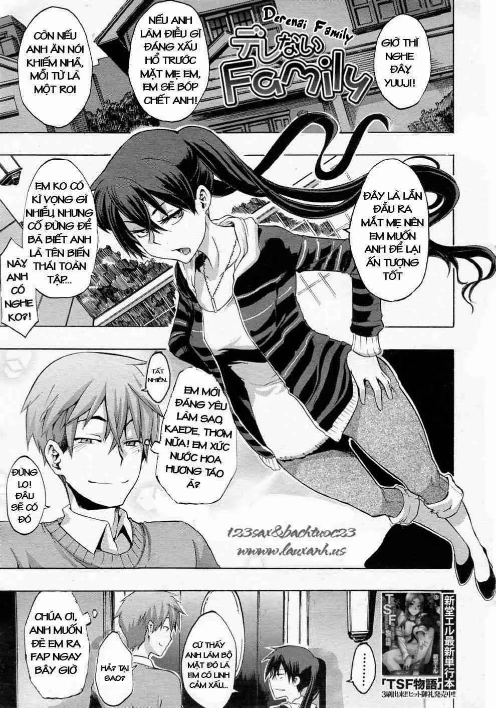 HentaiVN.net - Ảnh 1 - Derenai Family - Oneshot