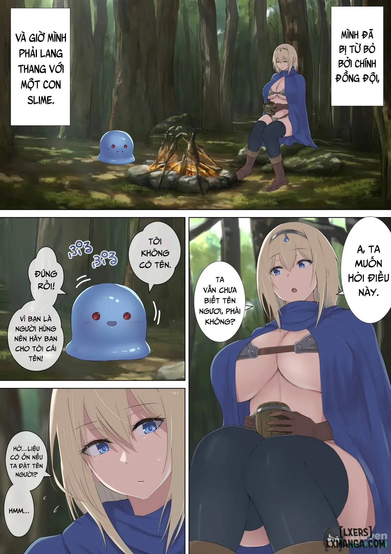 HentaiVN.net - Ảnh 10 - Yuusha to Slime no Kyousei - Oneshot