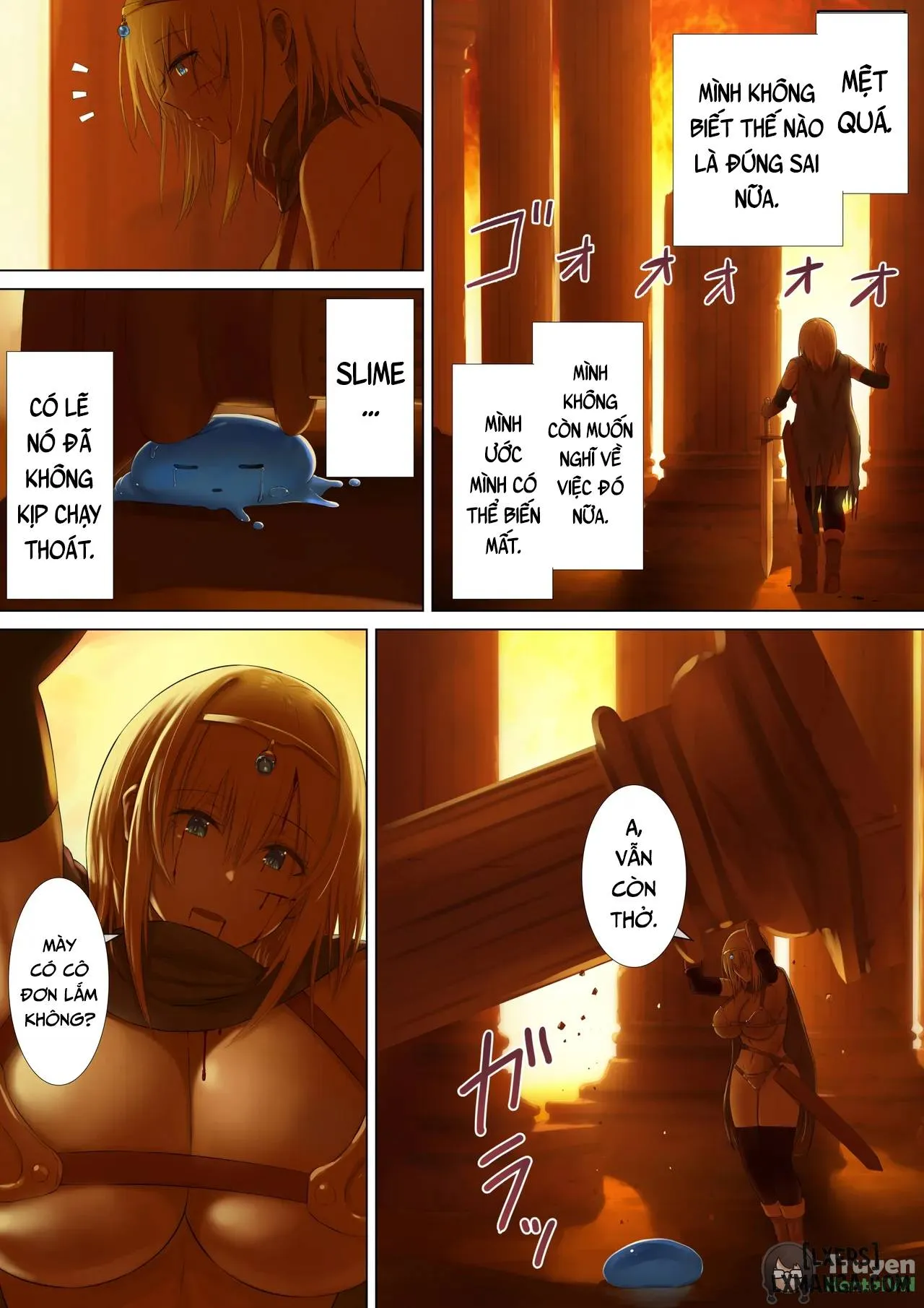HentaiVN.net - Ảnh 9 - Yuusha to Slime no Kyousei - Oneshot