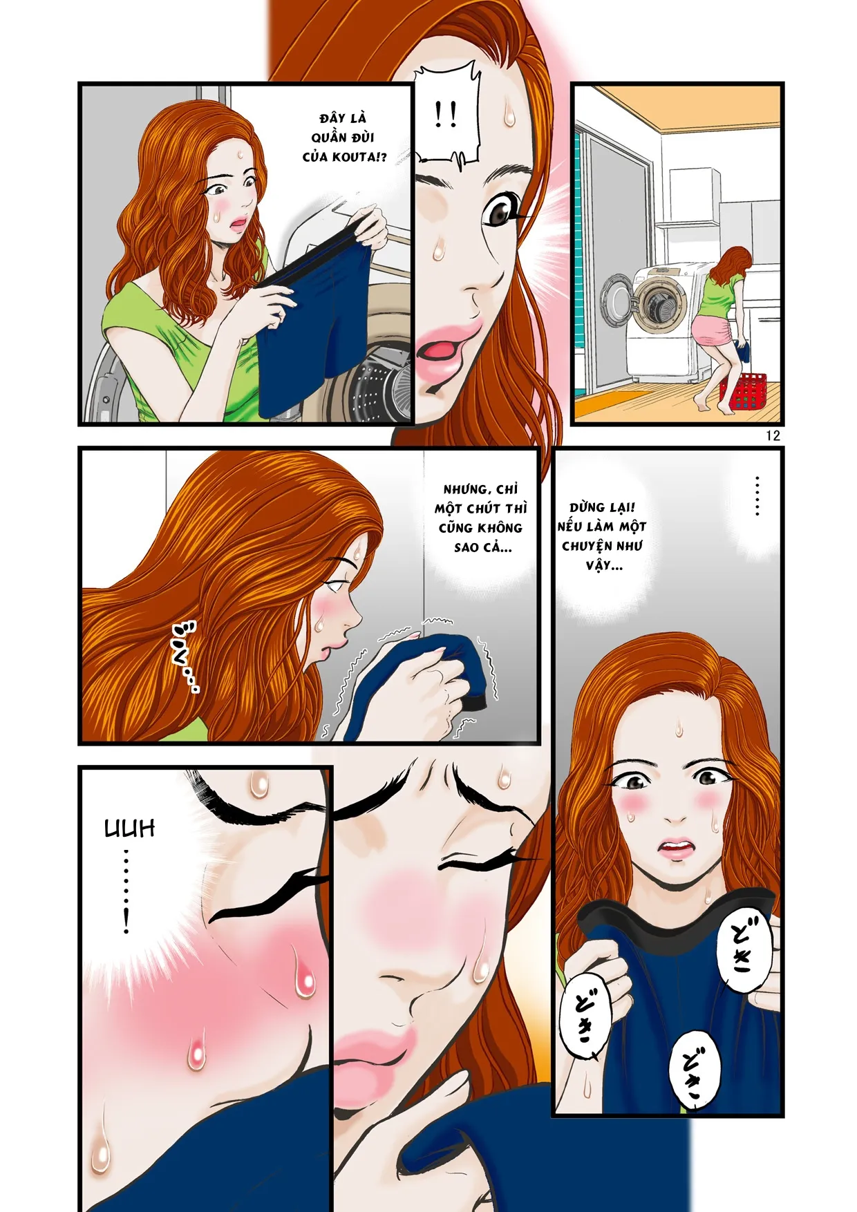 HentaiVN.net - Ảnh 13 - Tôi và thằng cháu đang trong mùa thi cử [Watashi wa Jukensei no Oi to Kankei o Motte Shimaimashita] - Oneshot
