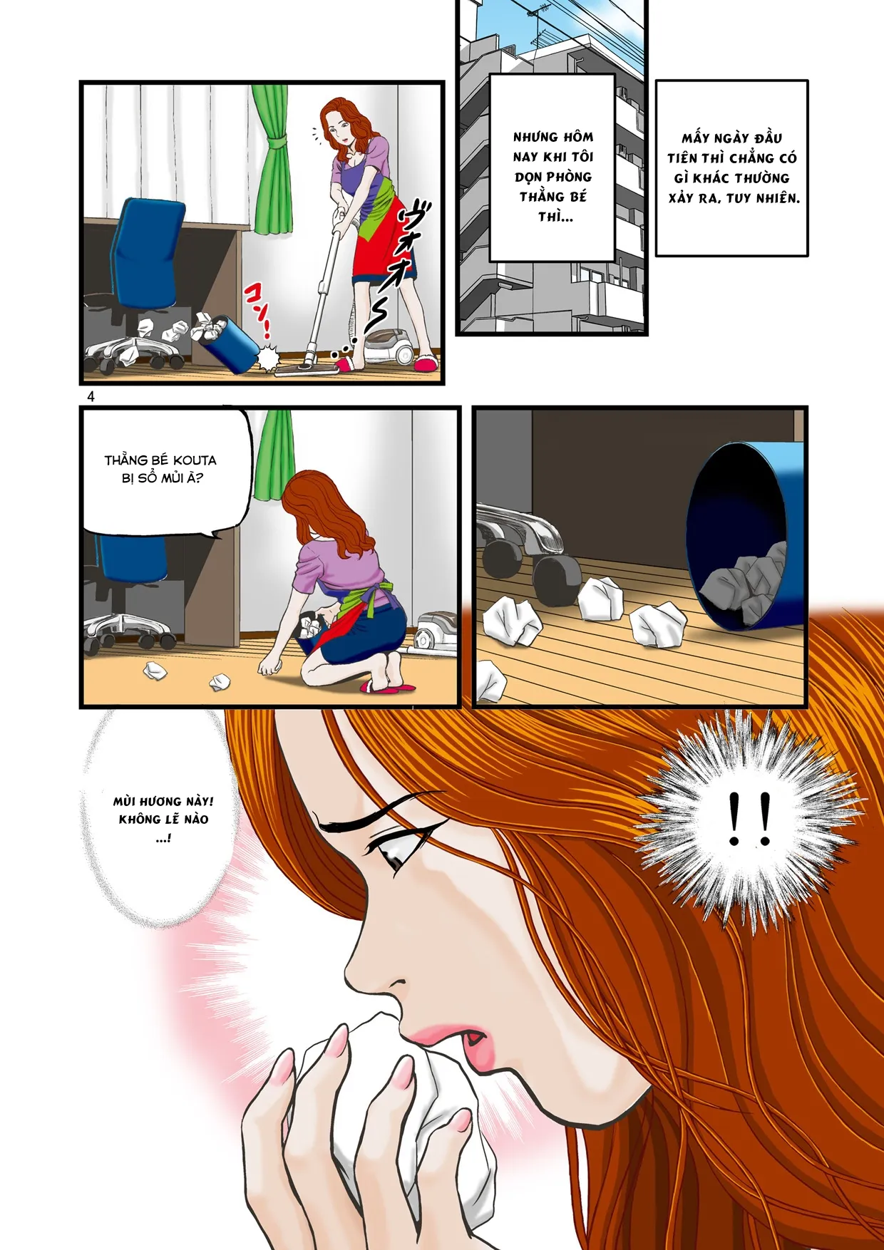 HentaiVN.net - Ảnh 5 - Tôi và thằng cháu đang trong mùa thi cử [Watashi wa Jukensei no Oi to Kankei o Motte Shimaimashita] - Oneshot