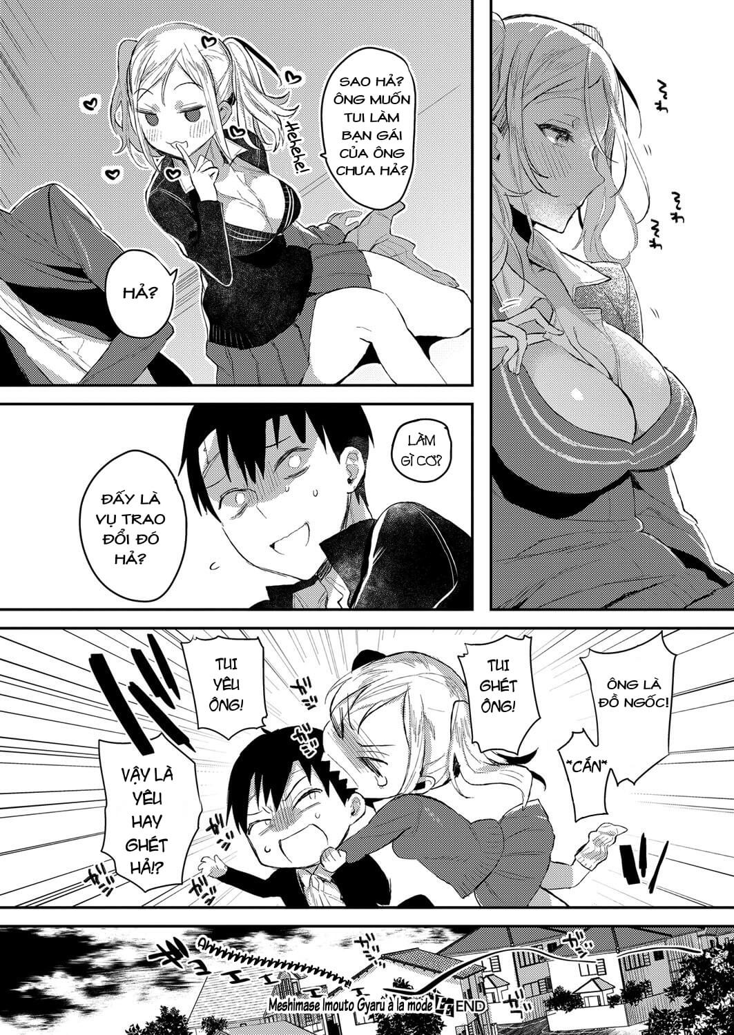 HentaiVN.net - Ảnh 20 - Meshimase Imouto Gal à la mode - Oneshot