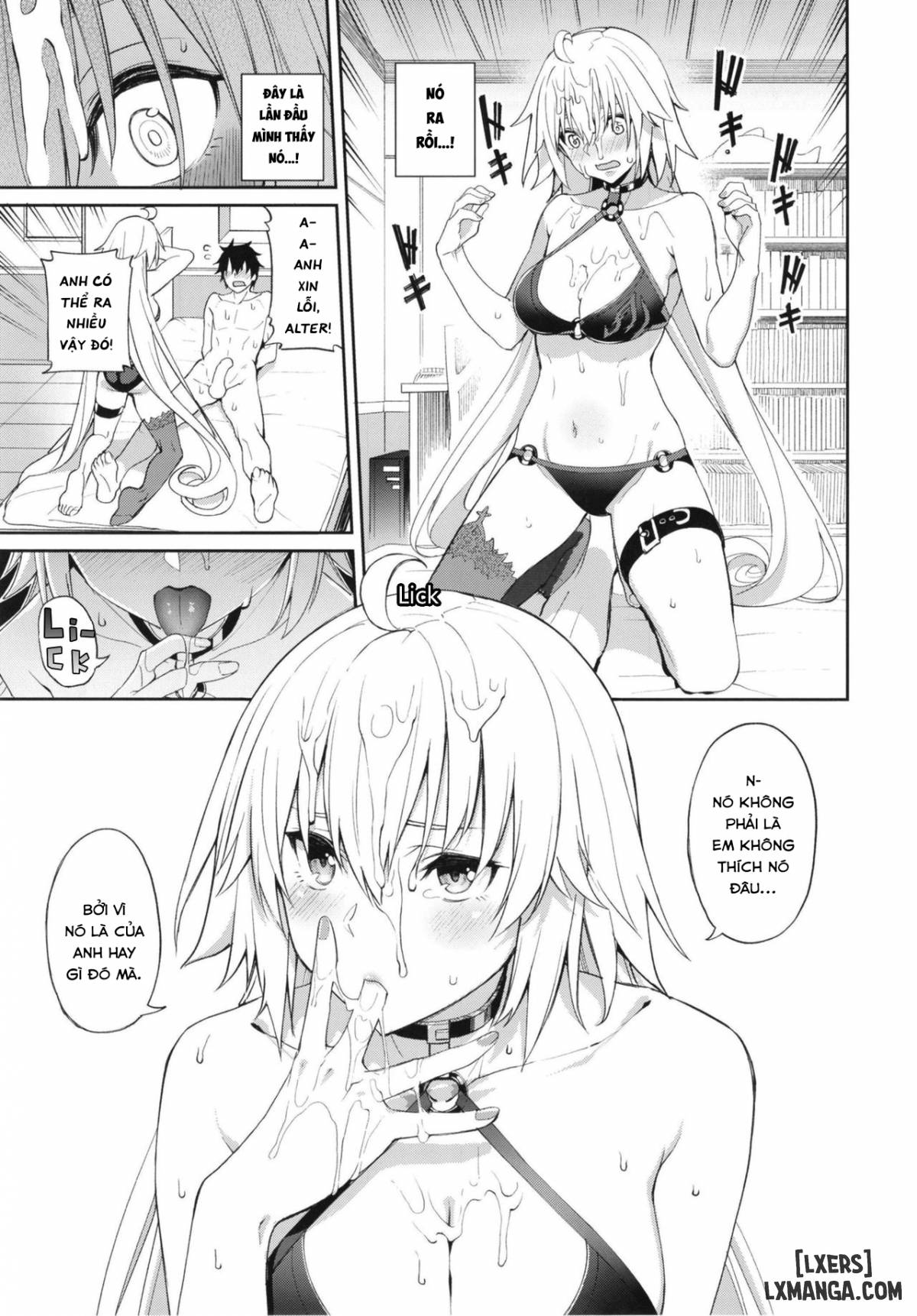 HentaiVN.net - Ảnh 12 - Sự ghen tuông của Jeanne - Oneshot