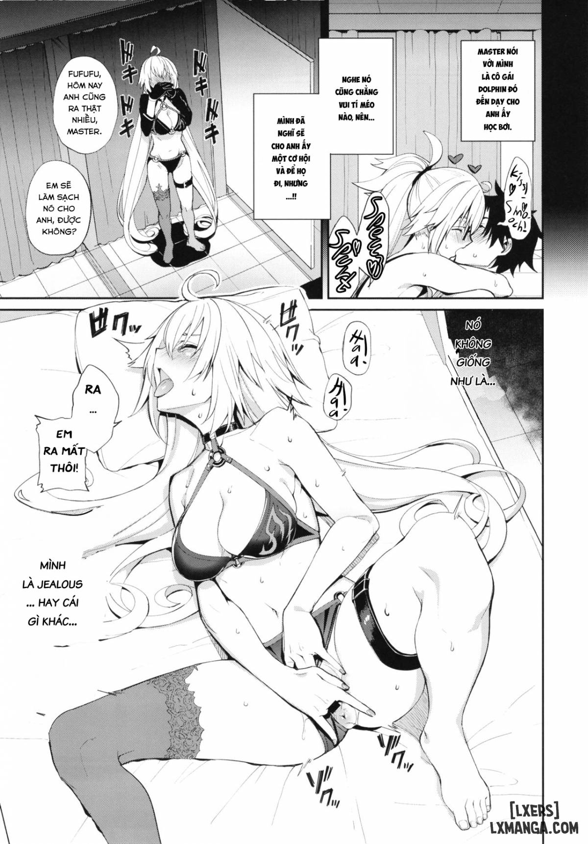 HentaiVN.net - Ảnh 6 - Sự ghen tuông của Jeanne - Oneshot
