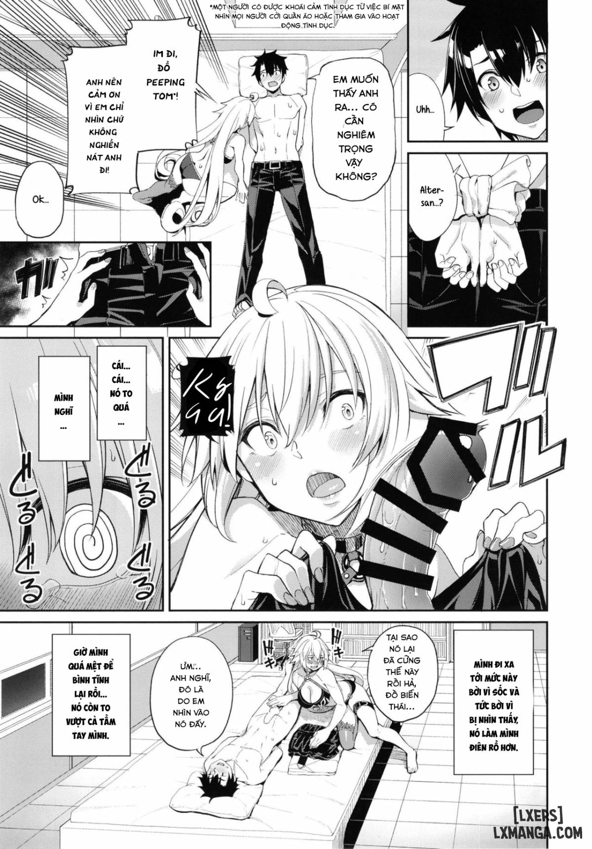 HentaiVN.net - Ảnh 8 - Sự ghen tuông của Jeanne - Oneshot