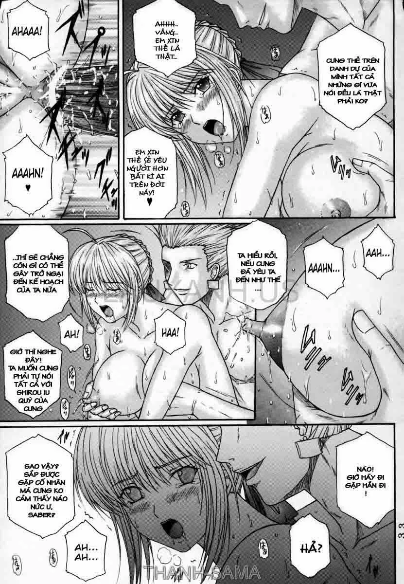 HentaiVN.net - Ảnh 32 - Dorei Kishi (Fate Stay Night) - Chương 3 [END]