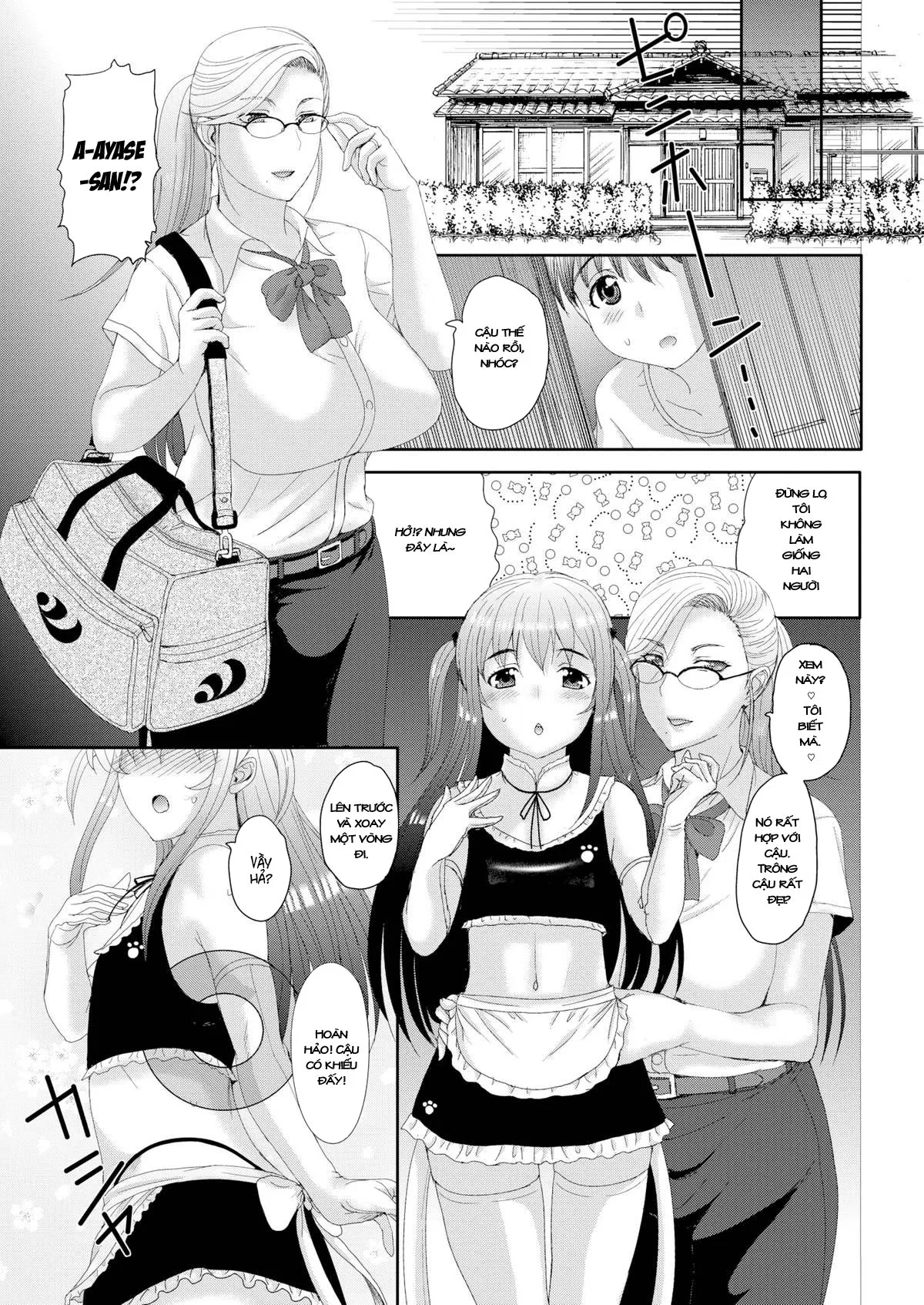 HentaiVN.net - Ảnh 20 - 3 Cô Rất Thích Làm Tình Với Cháu [Tripaco, Toripako-Sex Life II; Trinity Pacopaco 2; トリパコ♡ ～セックスライフII～] - Oneshot