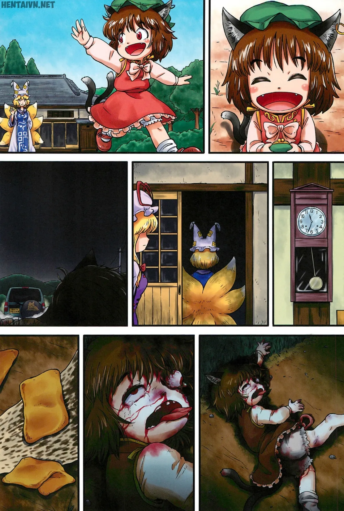 HentaiVN.net - Ảnh 7 - Tuyển tập guro ngắn( Touhou Project) - Đi đường nhớ cẩn thận nhé ;)