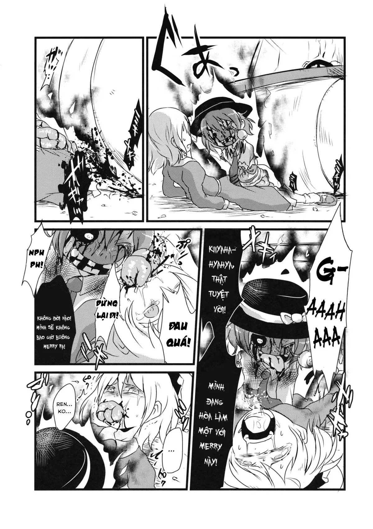 HentaiVN.net - Ảnh 10 - Tuyển tập guro ngắn( Touhou Project) - Merry